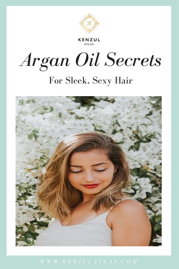 Argan Oil to reduce frizz - Kenzul Atlas