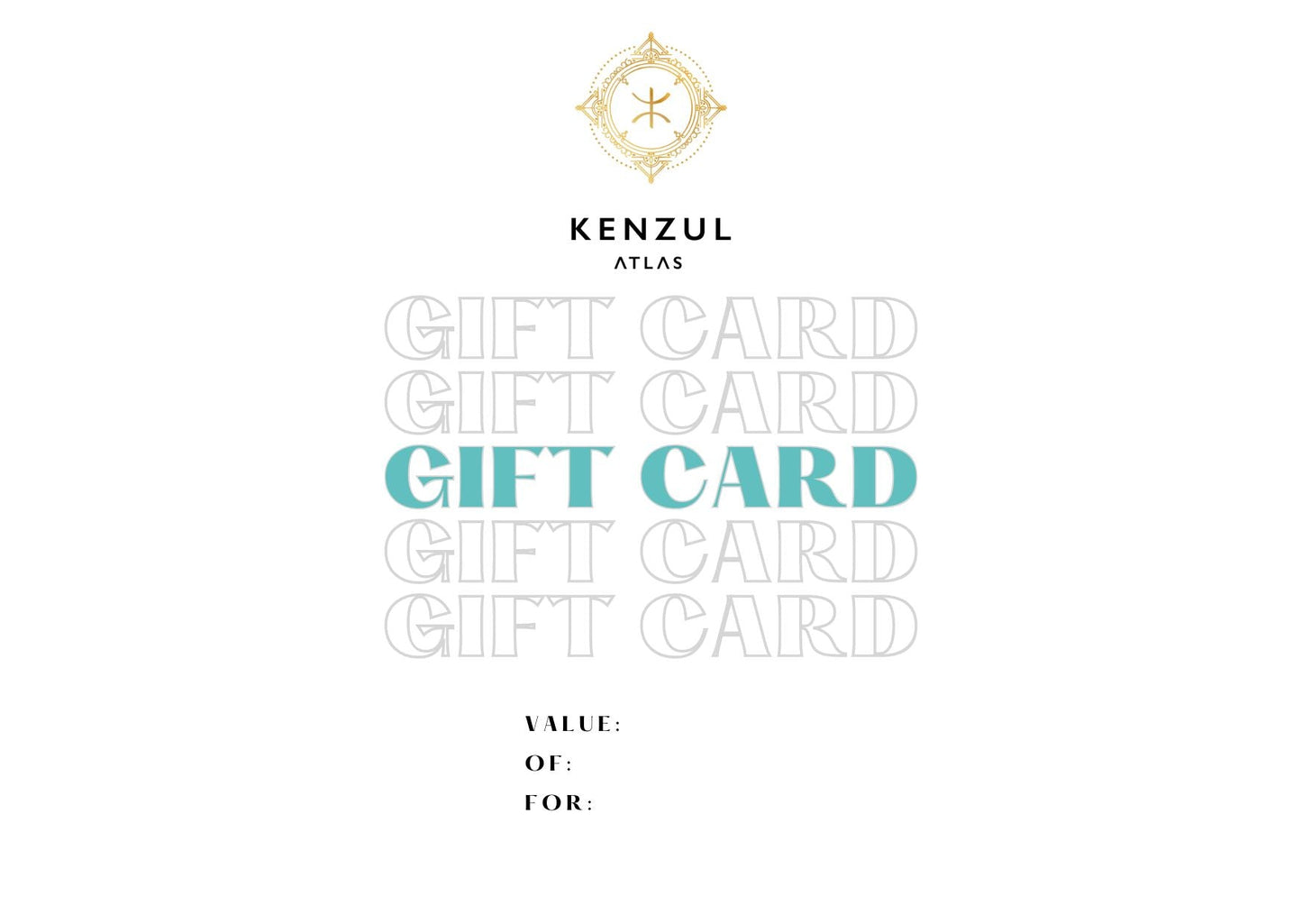 Kenzul Atlas Gift Card - Kenzul Atlas
