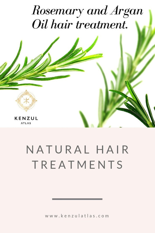 Hair Treatment with Rosemary Oil - Kenzul Atlas